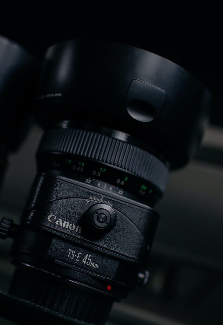 Tilt Shift Lens for best product photography